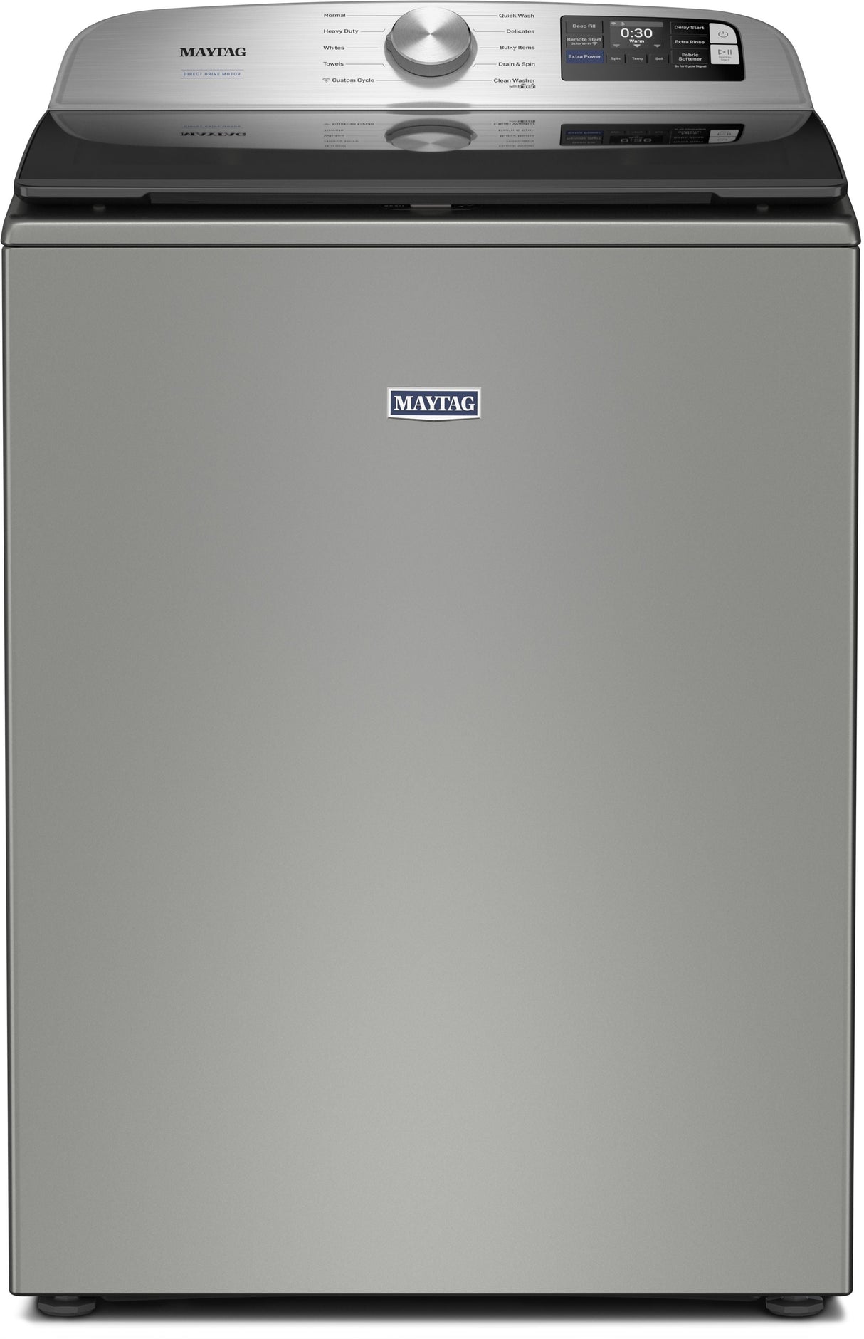 Maytag MTW6200RR top load washer classic silver