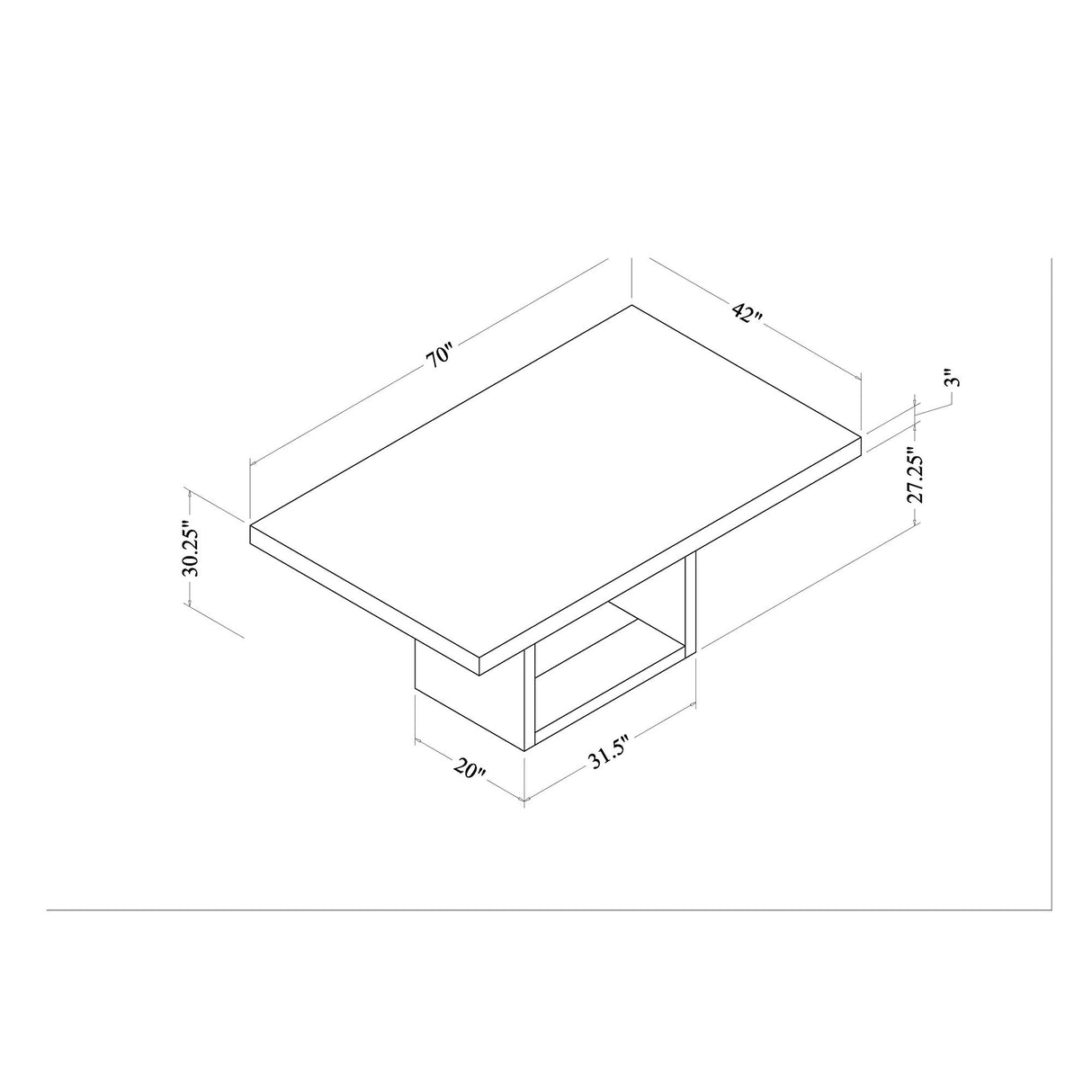 Sheena - 5 Piece Dining Table Set With Base And Chairs - Black