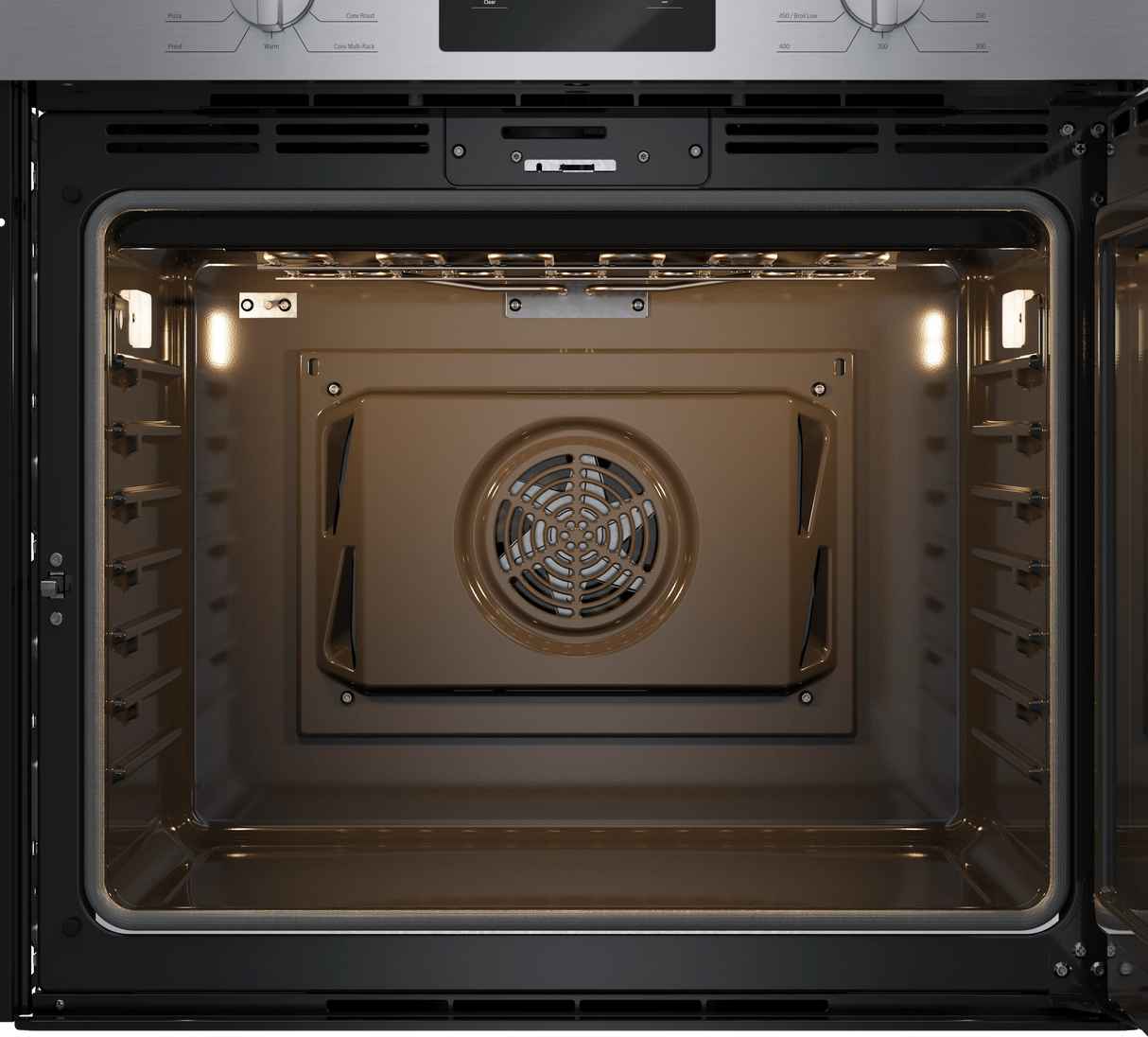 Bosch HBL5455RUC wall oven interior cavity