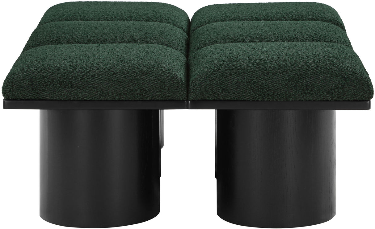 Pavilion - 6 Piece Modular Bench With Black Base