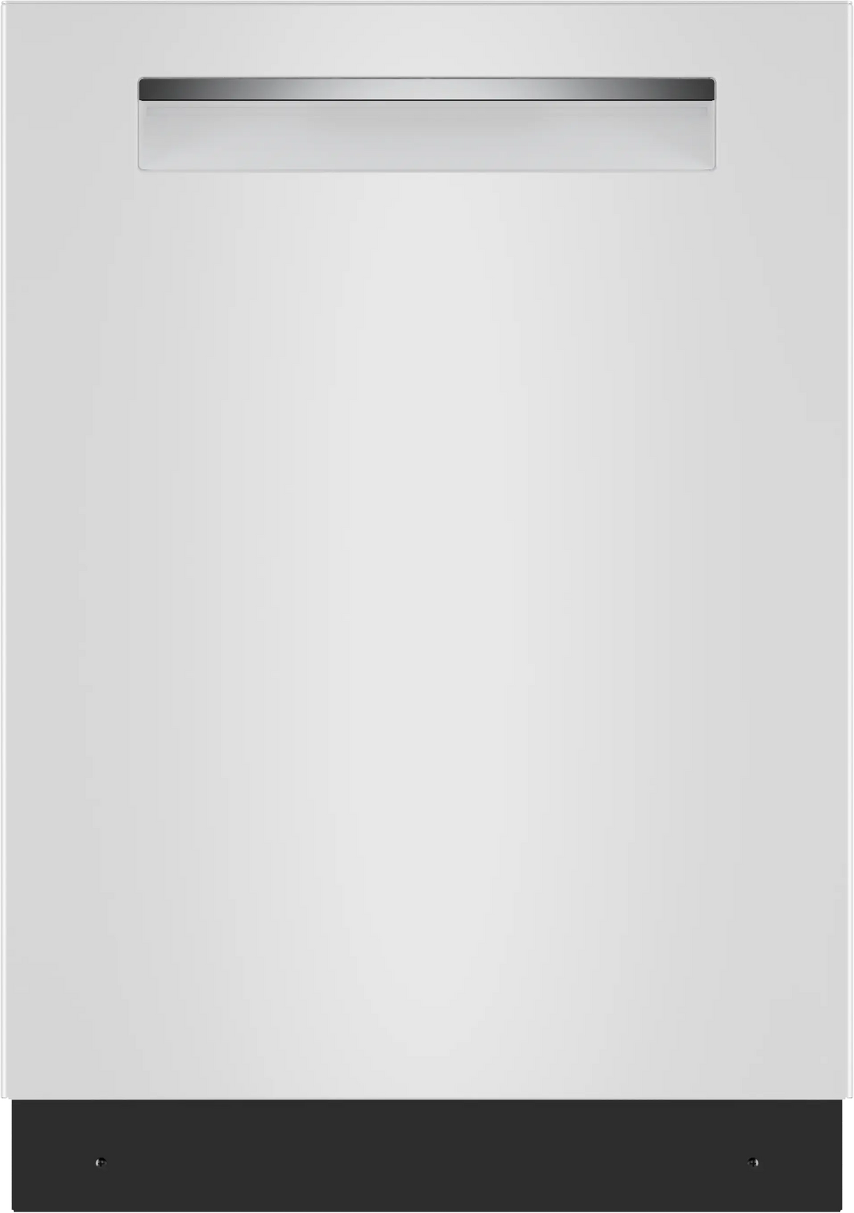 Bosch SHP65DM2N white dishwasher front facing view