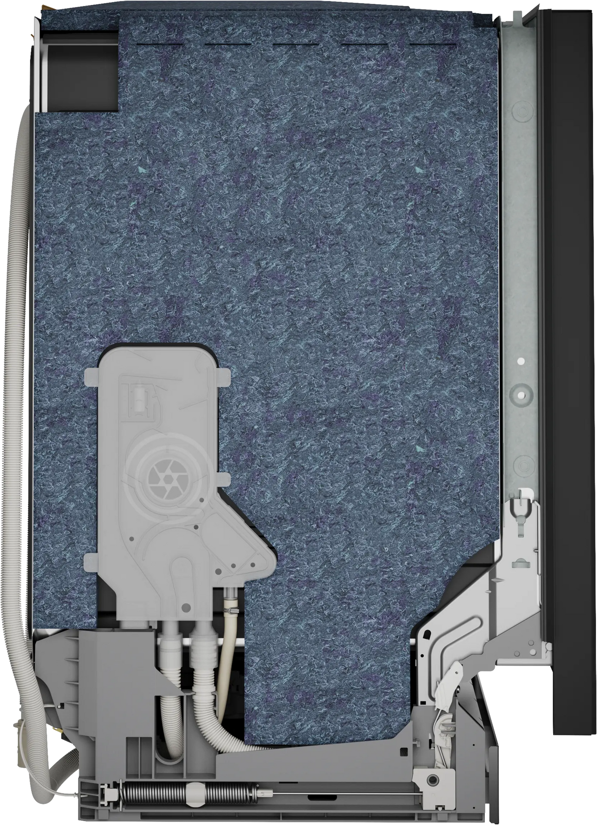 Bosch SHP65DM6N right side view black