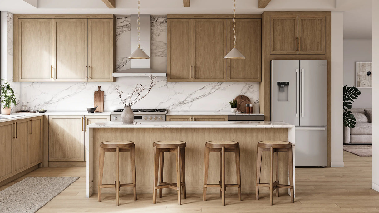 Bosch B36CD52SNS in kitchen