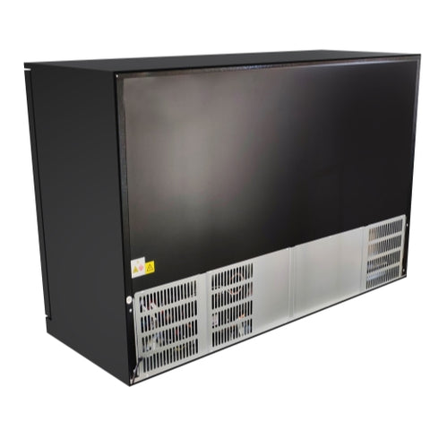 53 in. Three-Door Back Bar Refrigerator - 11 Cu Ft. BC-3DSW-BK