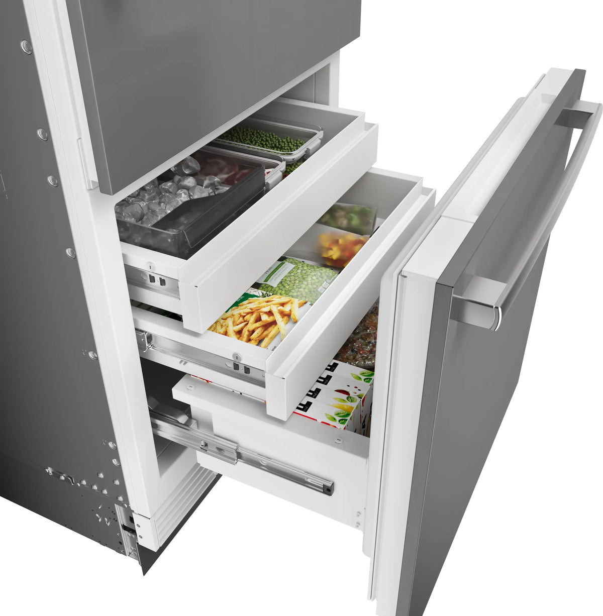 Bosch B30BB130SS drawer organization