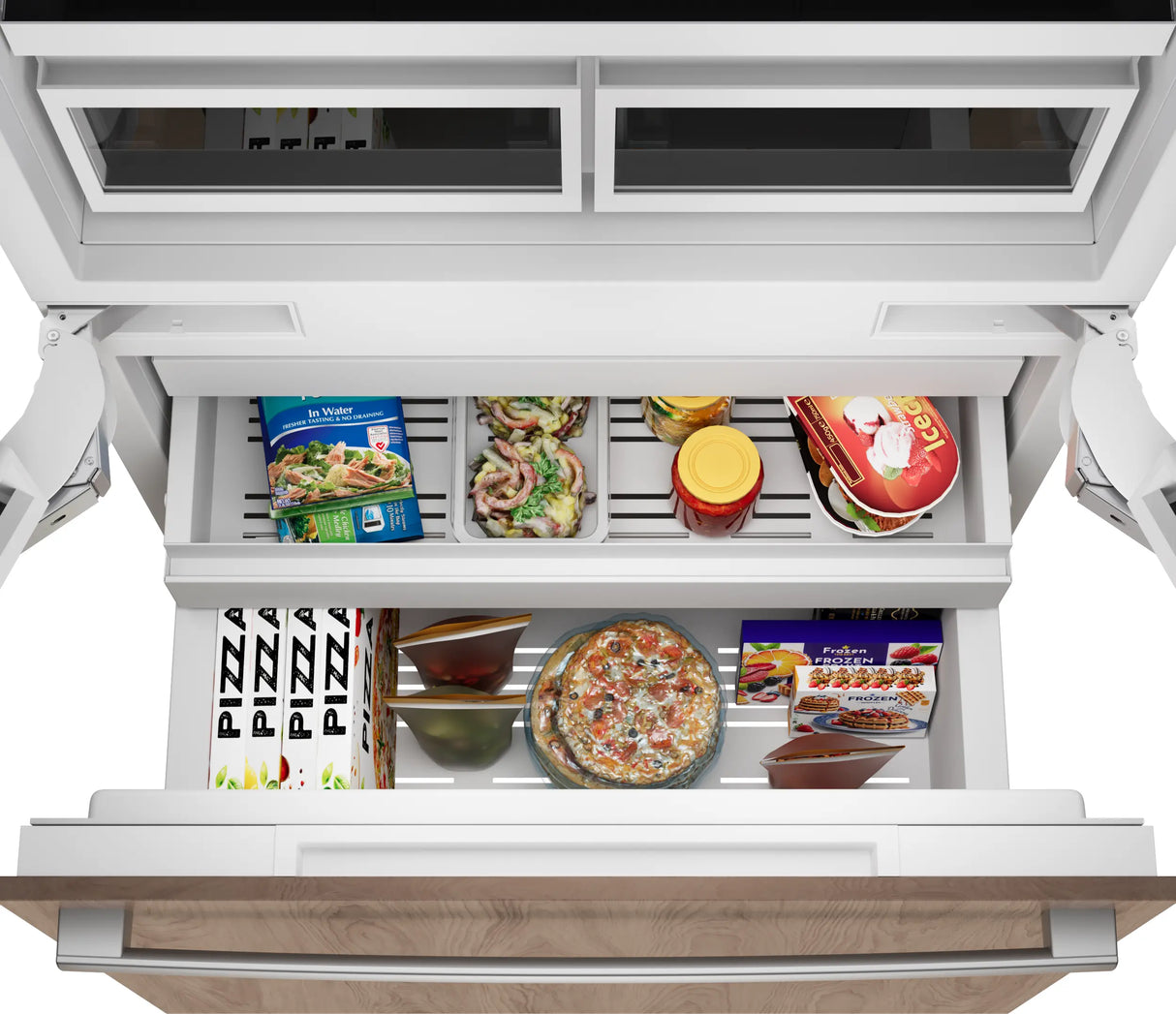 Bosch B36IT100NP French Door Refrigerator in Panel Ready - image 4