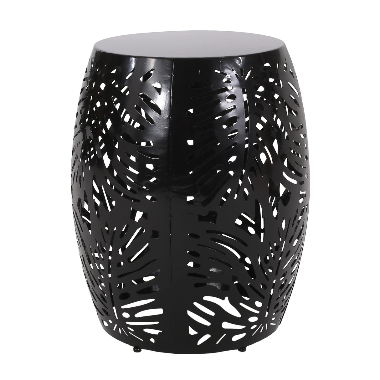Modern Design Metal End Table, Large