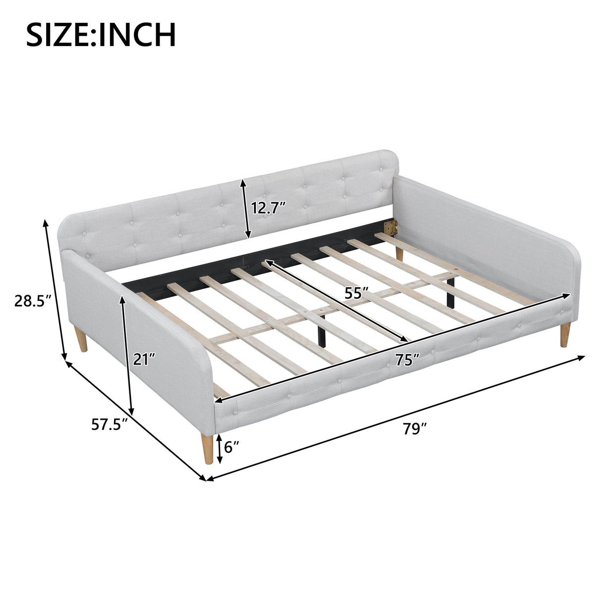 Upholstered Daybed