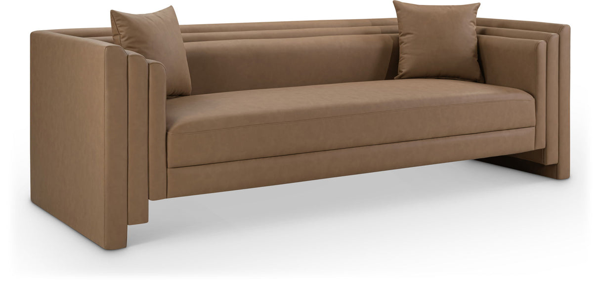 Everett - Vegan Leather Upholstered Sofa