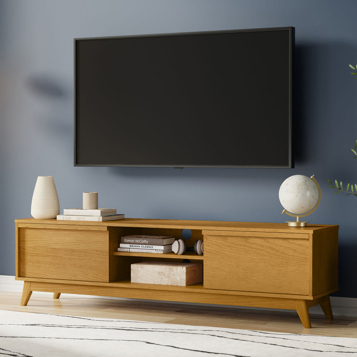 Lennon - Handcrafted Low TV Stand