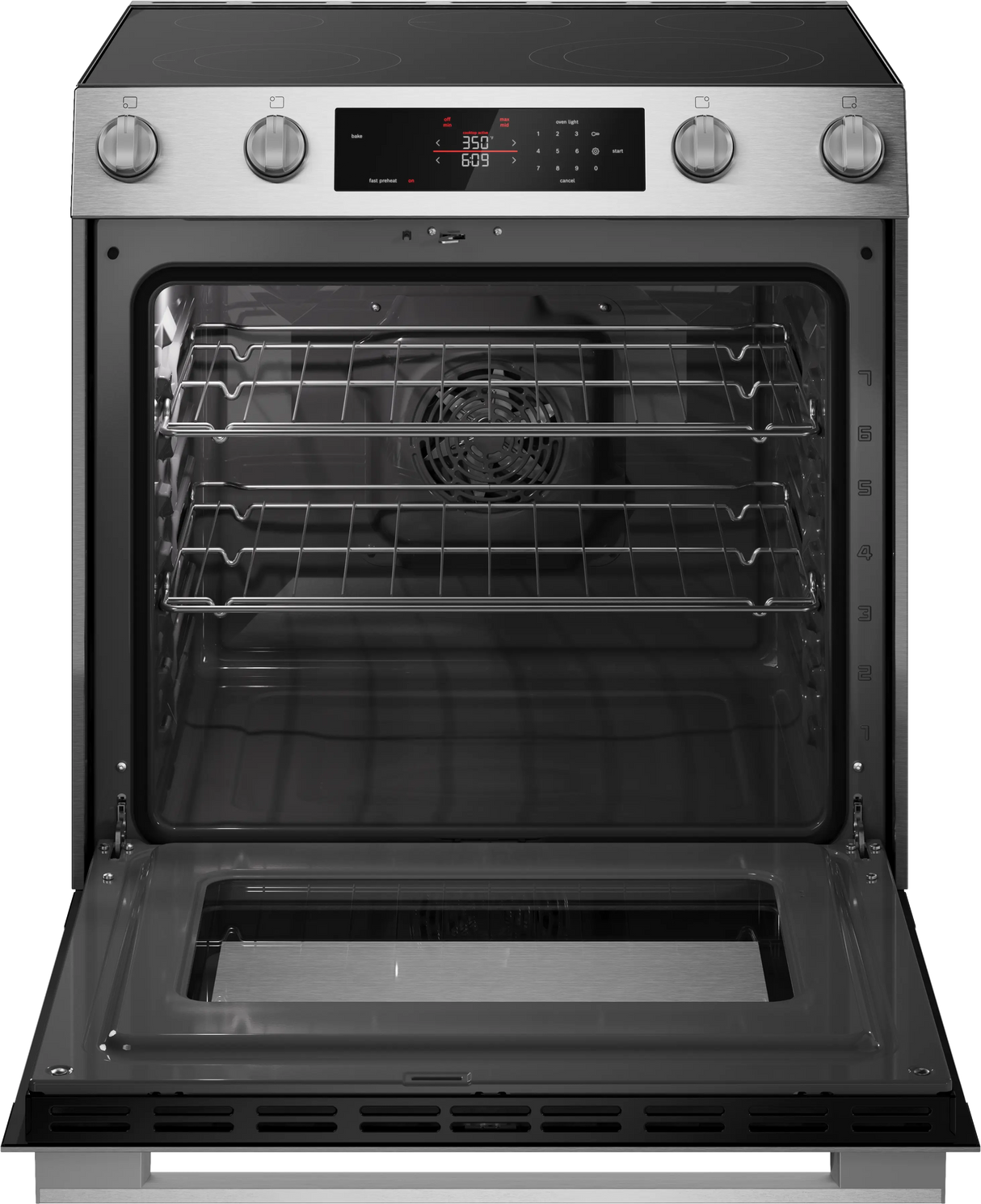 Bosch HEF3050MU electric slide-in range product gallery image 3