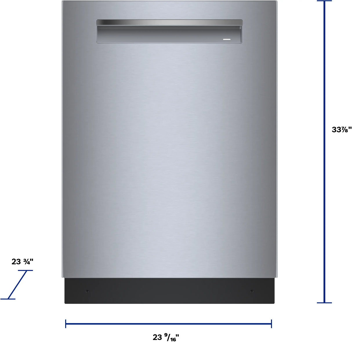 Bosch SHP78DM5N dimensions diagram
