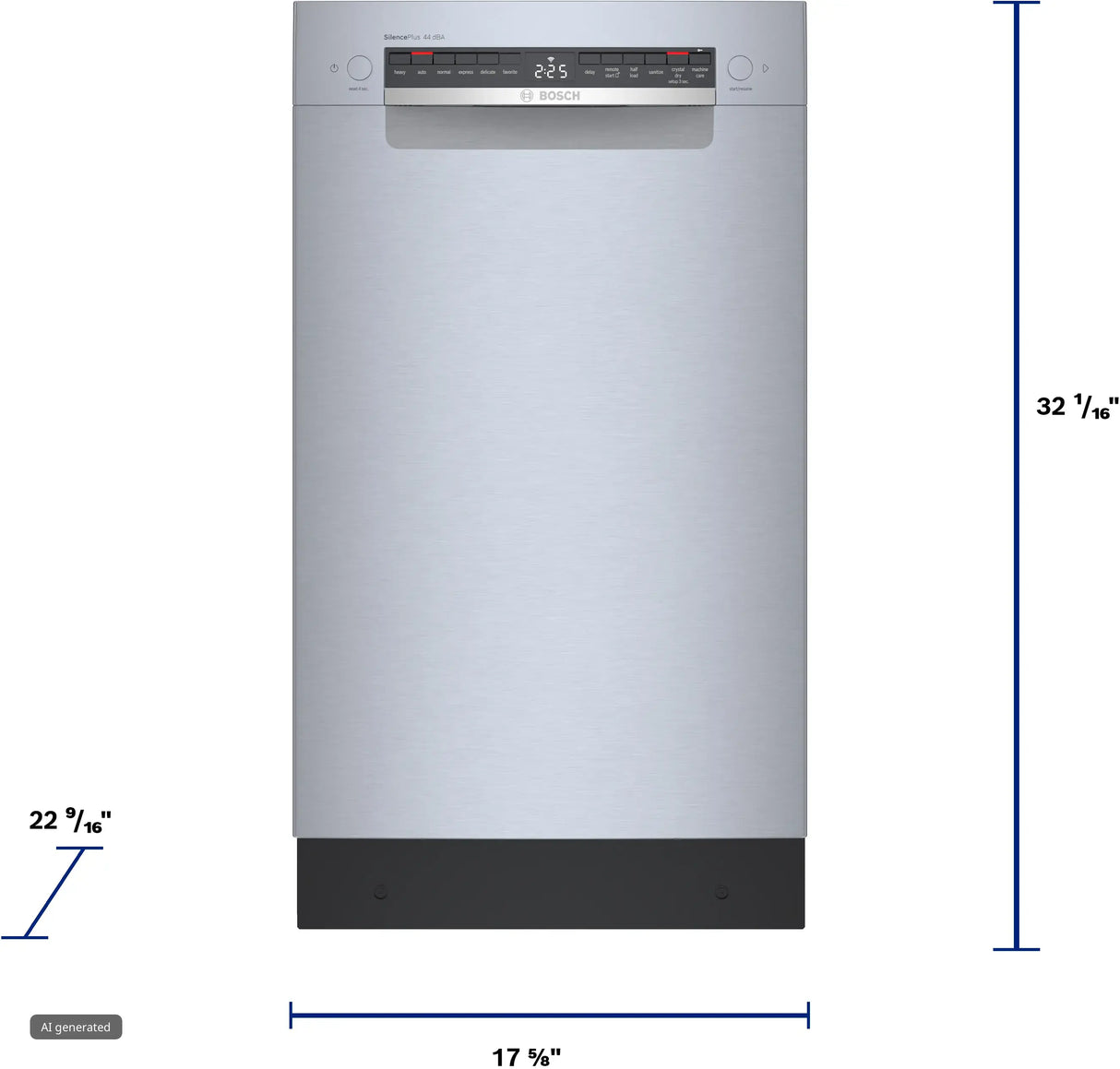 Bosch SPE68C75UC dishwasher product view