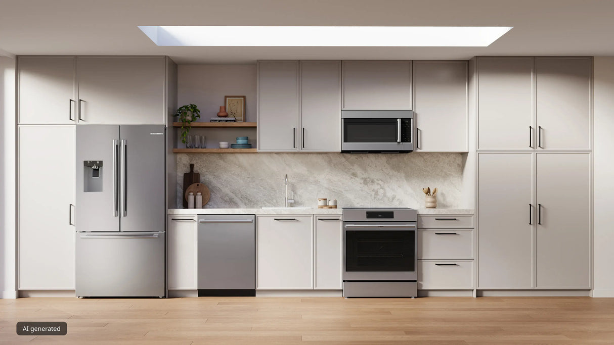 Bosch HIF5050MU induction range installed in kitchen