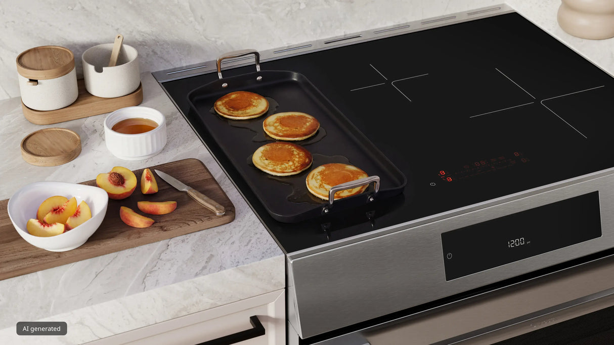 Bosch HIF5050MU induction range CombiZone feature