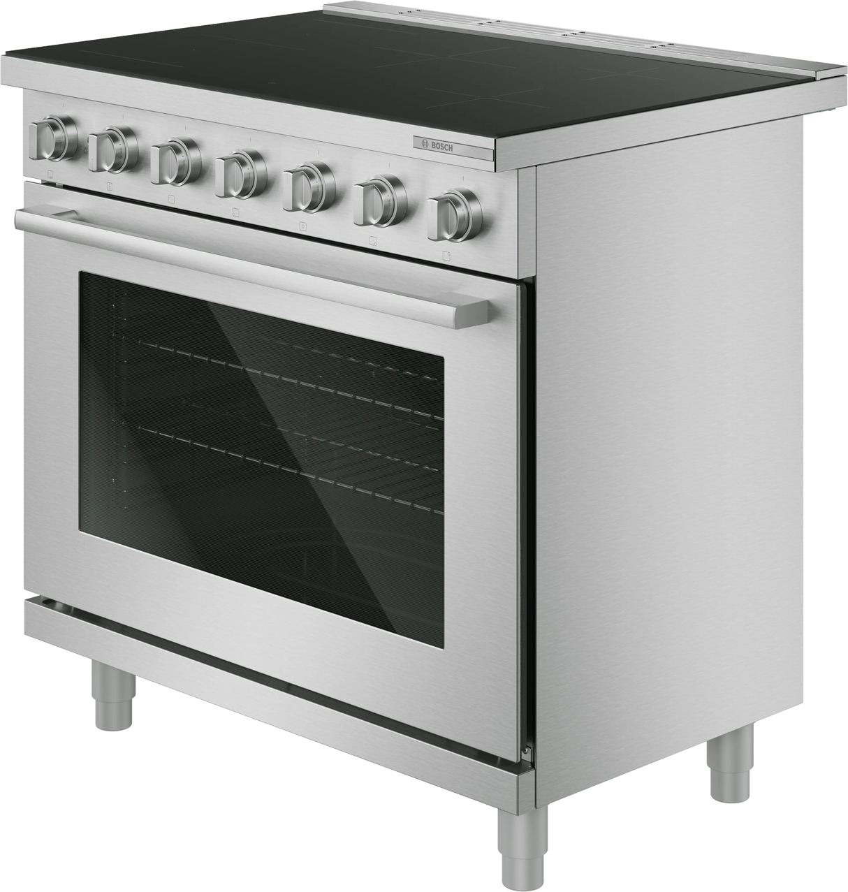 Bosch HIS5657U induction range control panel detail