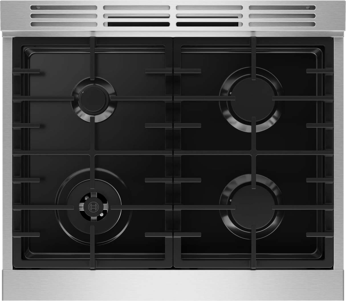 Bosch HDS5057U dual fuel range oven interior