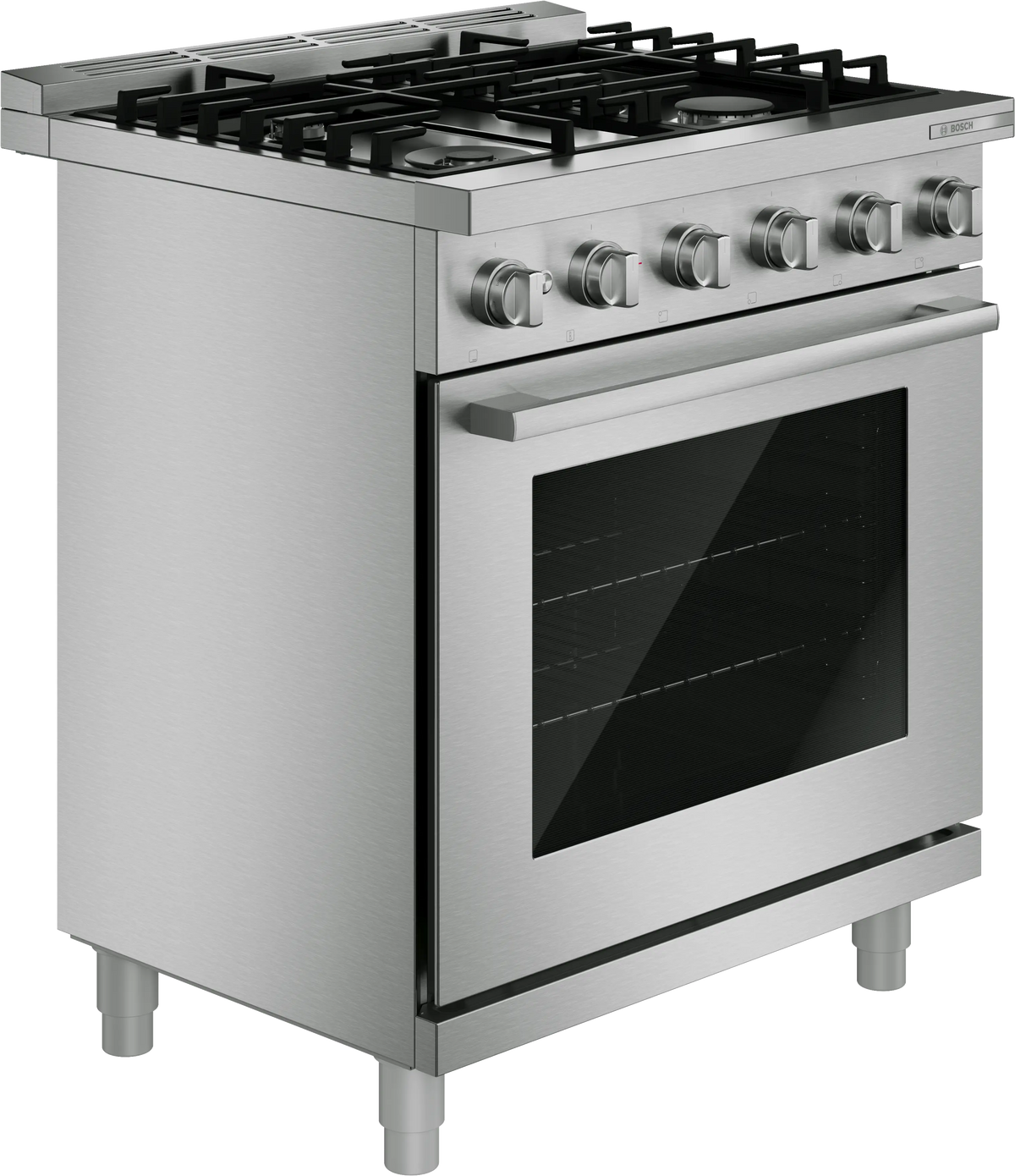 Bosch HGS5057UC industrial style gas range product gallery image 2