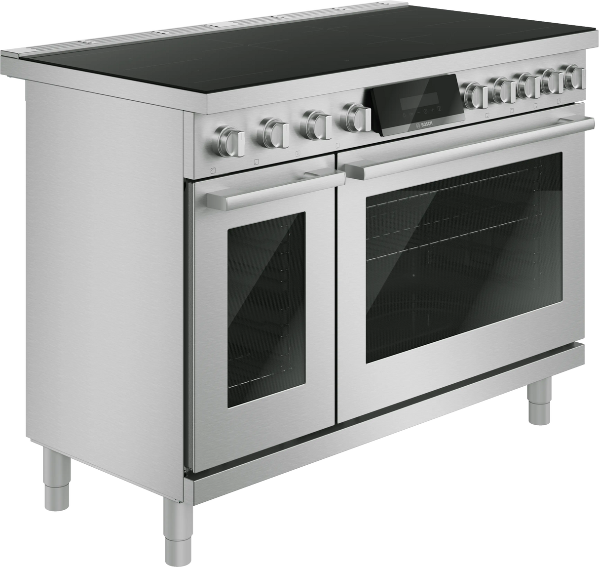 Bosch HIS8857UC induction range cooktop detail