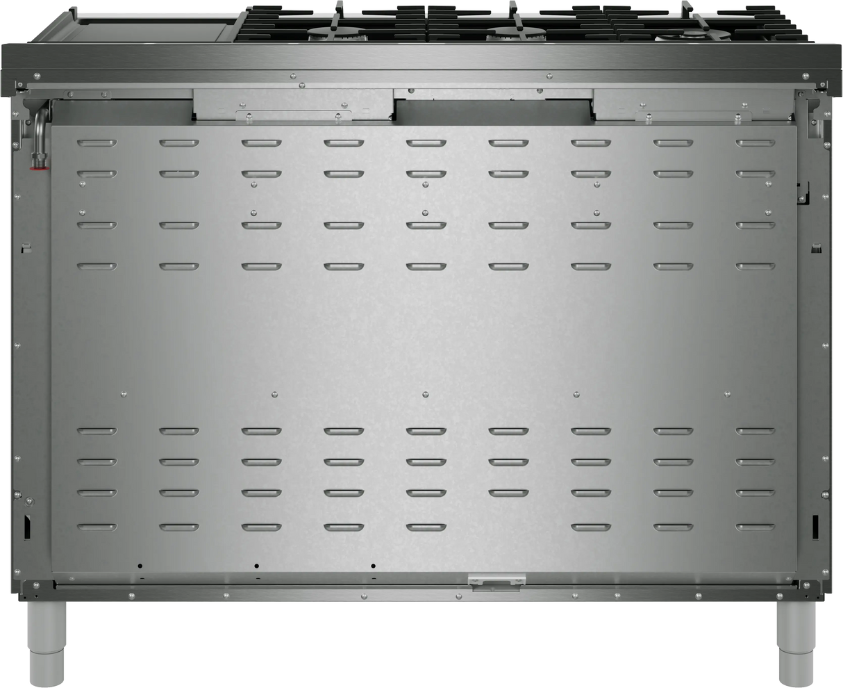 Bosch HDS8857UC dual fuel range lifestyle view