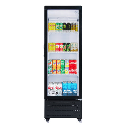 21 in. One Glass Door Commercial Display Merchandiser Refrigerator Cooler in Black, ETL Listed, 8 cu. ft. (KM-MDR-1GD-8C) No rating value Same page link. (0) Write a review