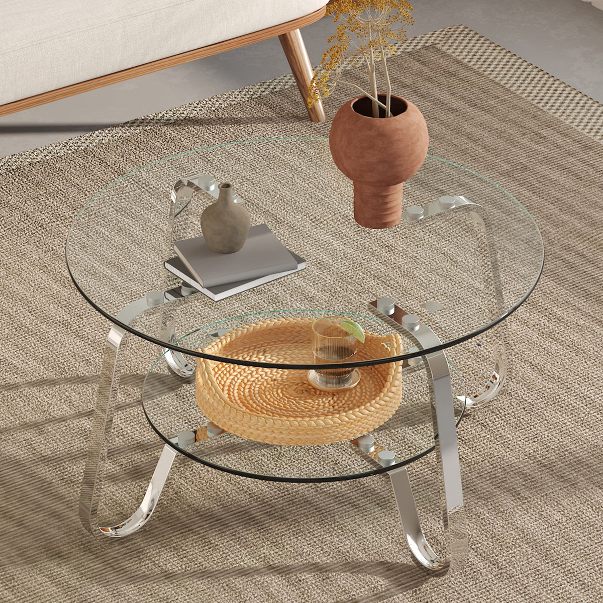 Double Layer Coffee Table