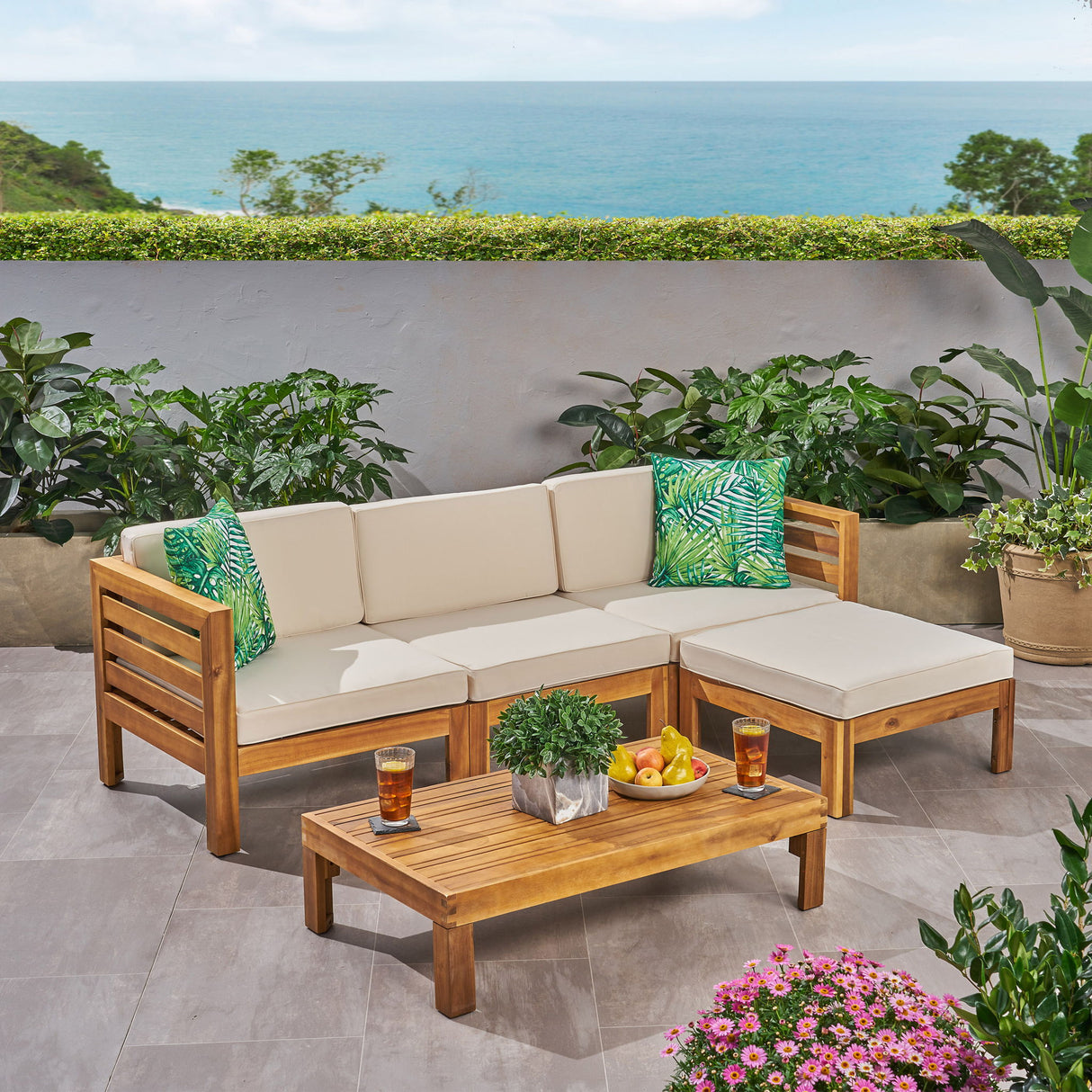 Cambridge - L Shape Sofa Set