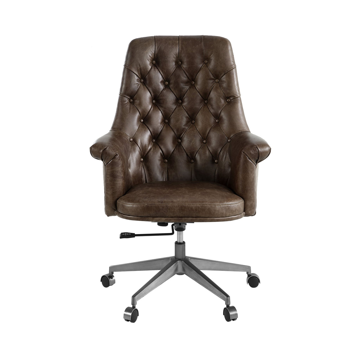 Dasan - Swivel Office Chair - Dark Brown