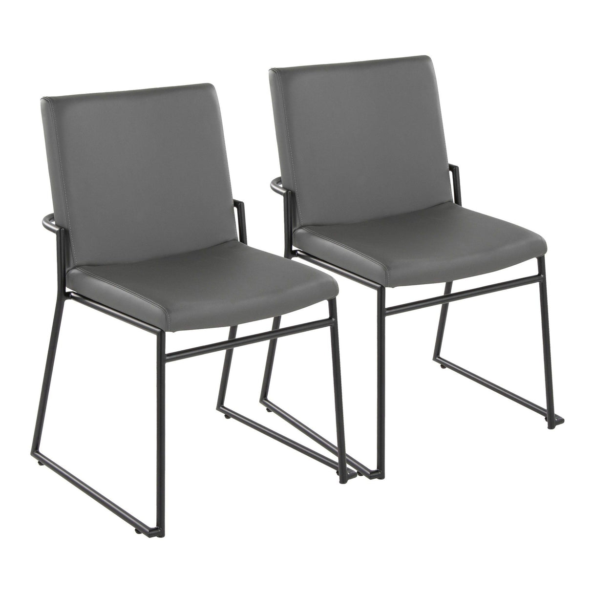 Dutchess - Dining Chair (Set of 2) - Black Metal