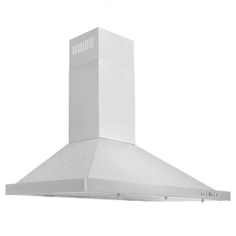 ZLINE Kitchen Package with 36 in. Stainless Steel Rangetop and 36 in. Convertible Range Hood (2KP-RTRH36) - (2KPRTRH36) -