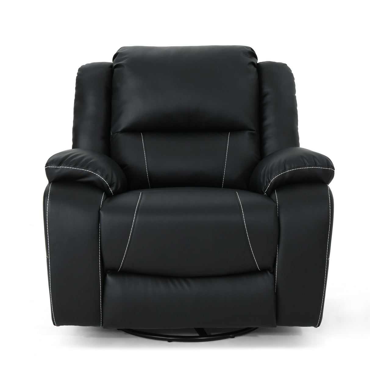 Stylish Wide Manual Swivel Standard Recliner
