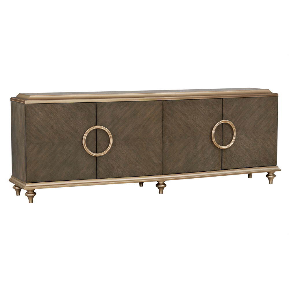 Ashtin - Console Cabinet - Brown