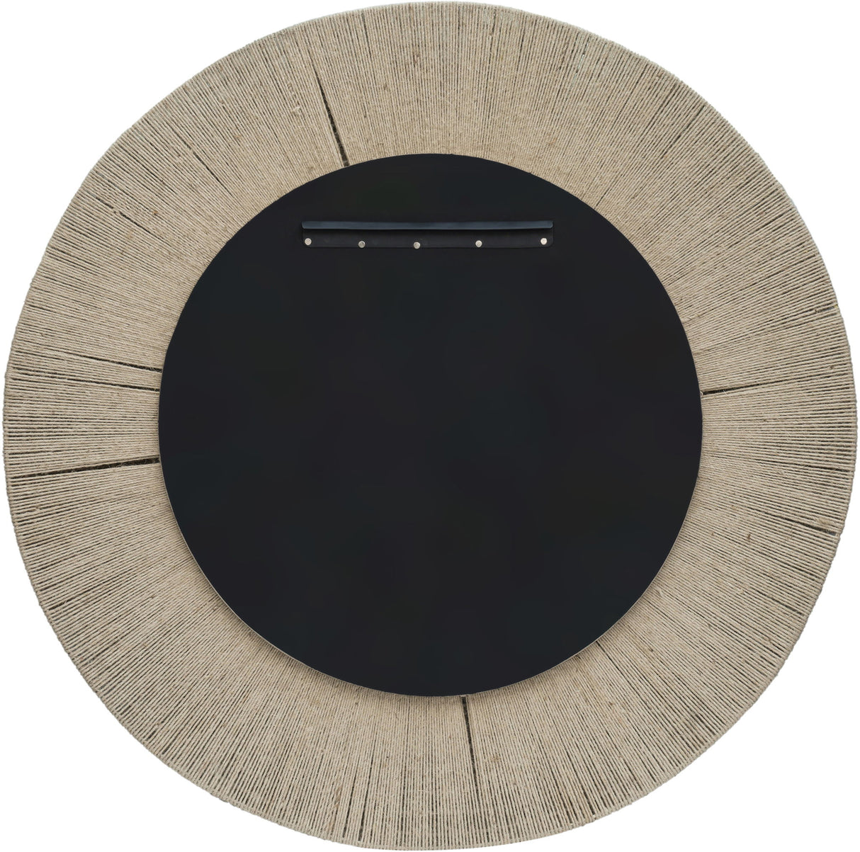 Meadow - Round Jute Rope Framed Mirror