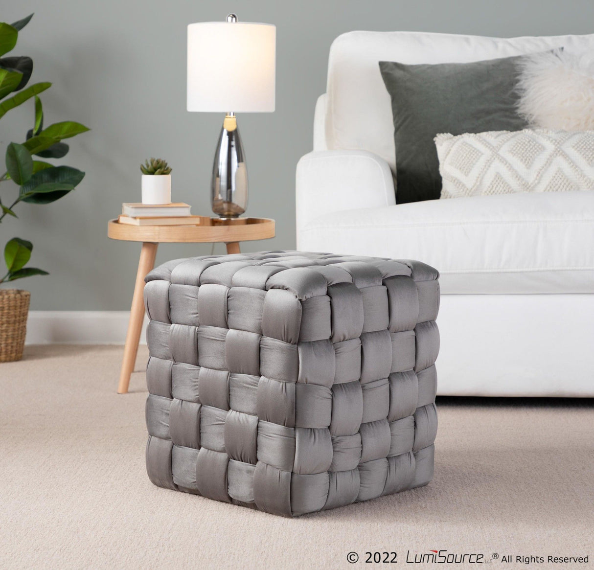 Braided - Square Ottoman