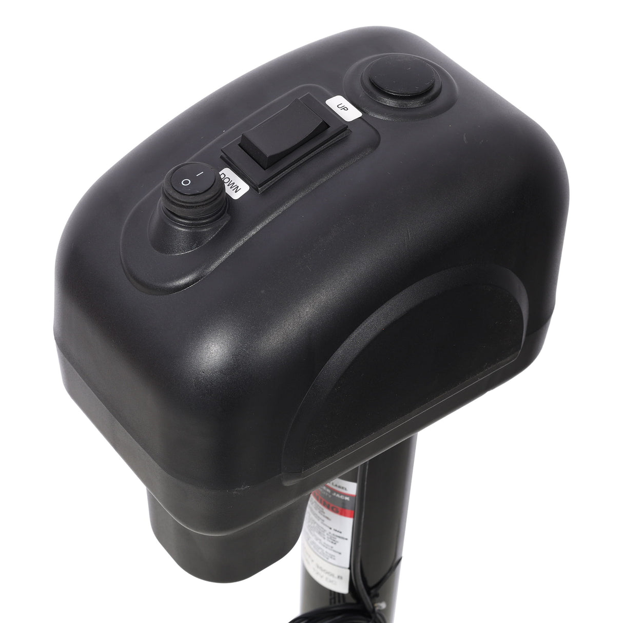 Electric Power Tongue Jack 3500Lbs Capacity With Waterproof Cover For RV Trailer & Camper, 12V Dc - Black