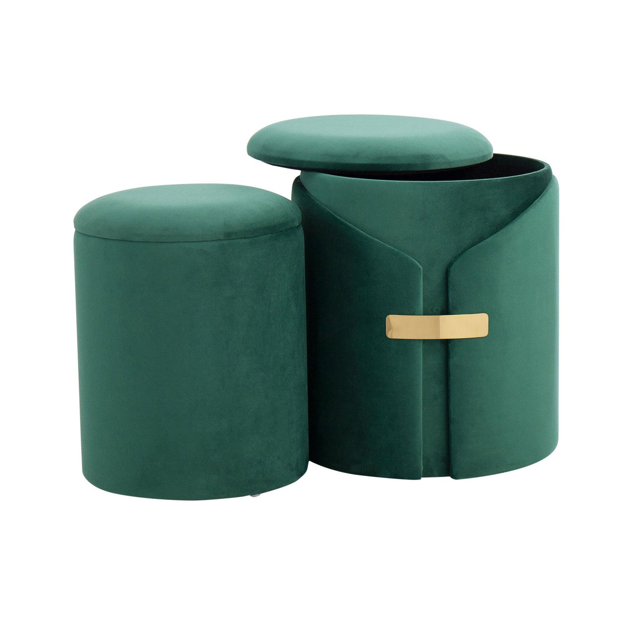 Dahlia - Nesting Ottoman (Set of 2)