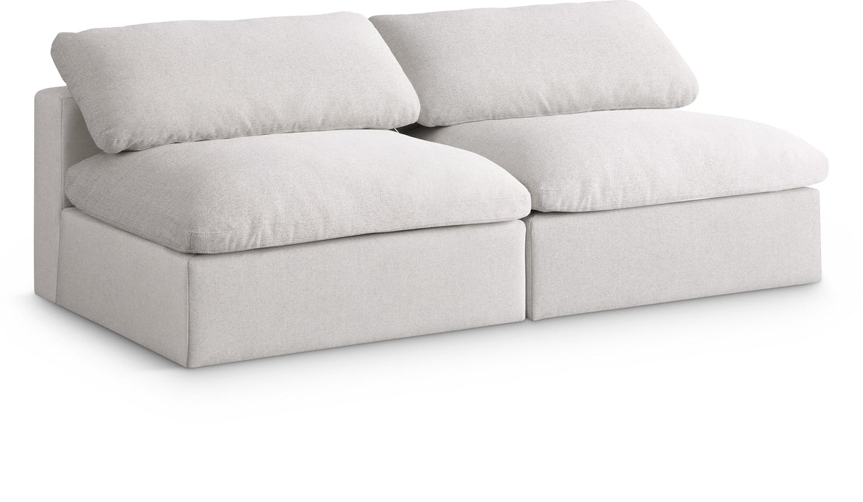 Serene - Modular Armless 2 Seat Sofa