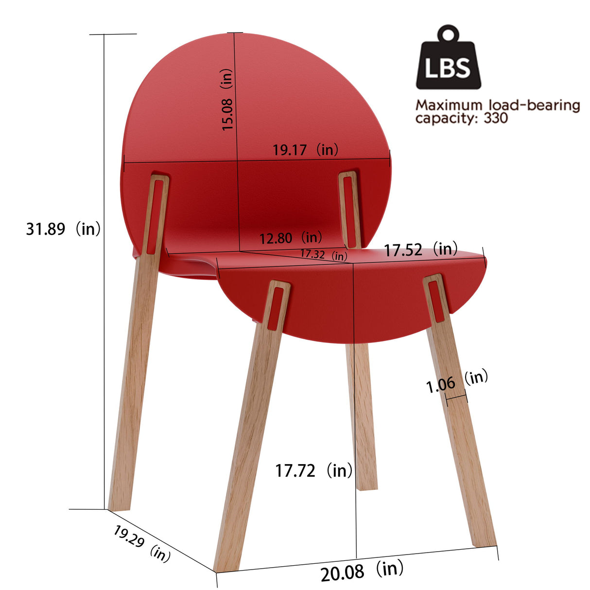 4 Piece Set Of Single Chairs With A Folding Square Table