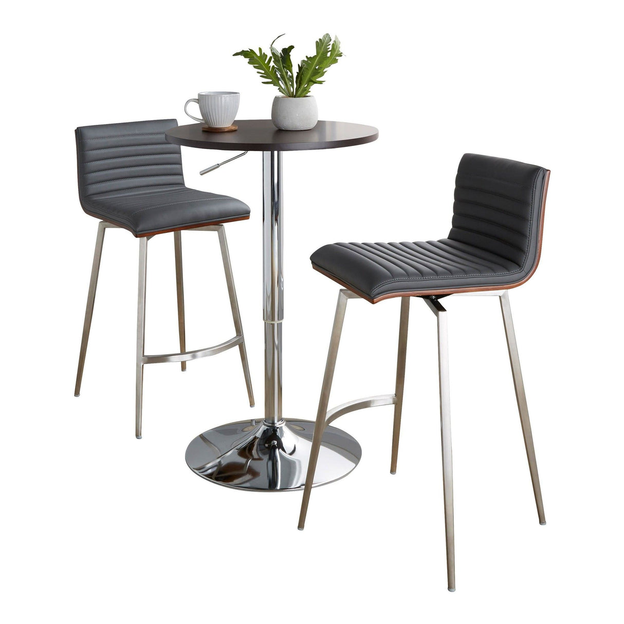Mason - 3 Piece Dining Set With Adjustable Table