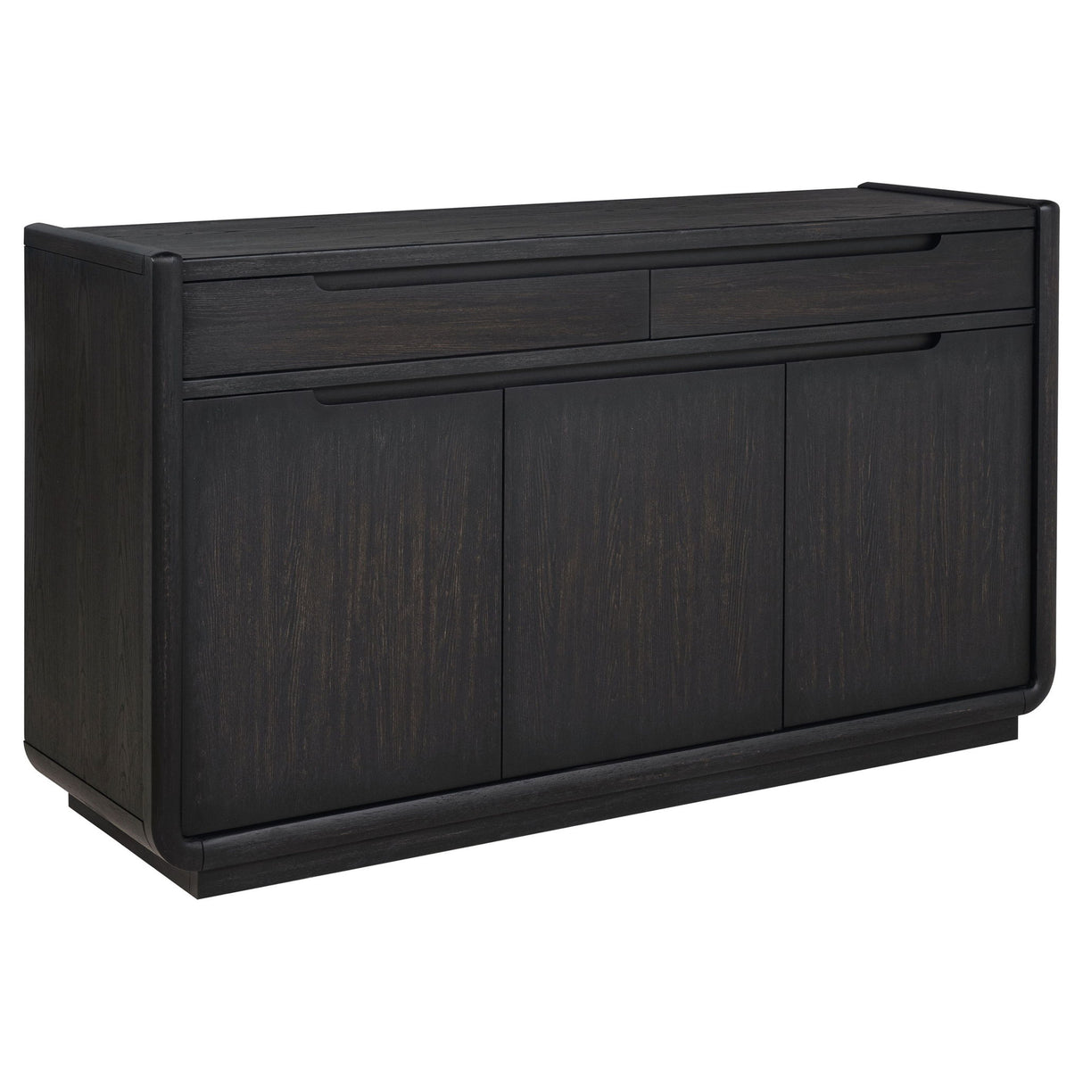 Bangor - 2 Drawer Dining Sideboard Server - Black