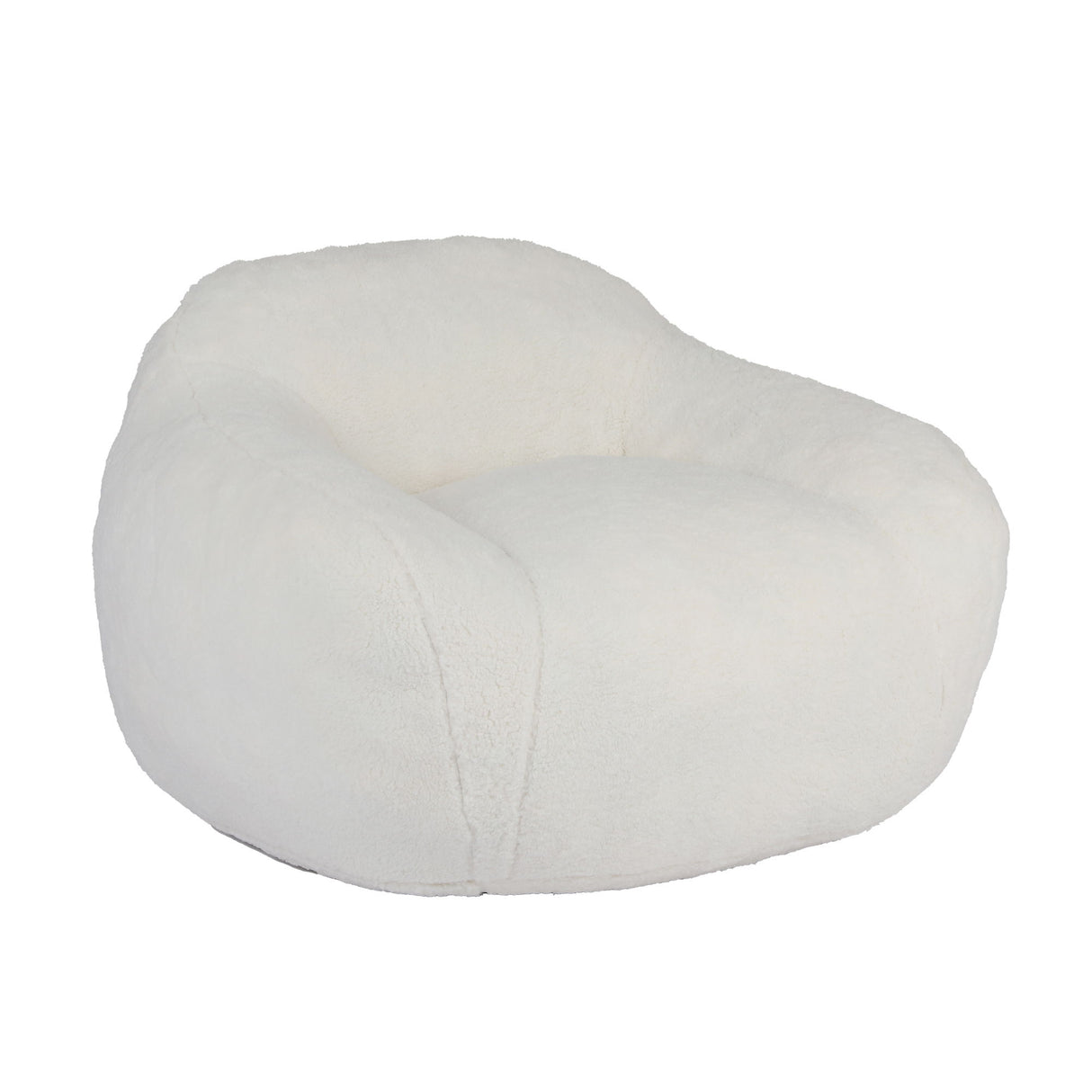Giant Bean Bag Chair, Spacious Memory Foam With Armrests