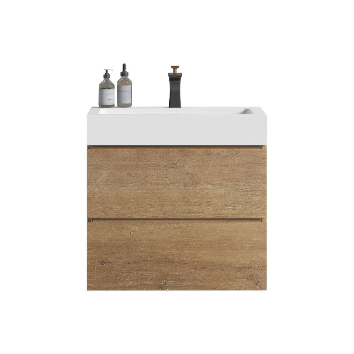Alice - Bathroom Vanity With Sink, Large Storage, Wall Mounted, Floating