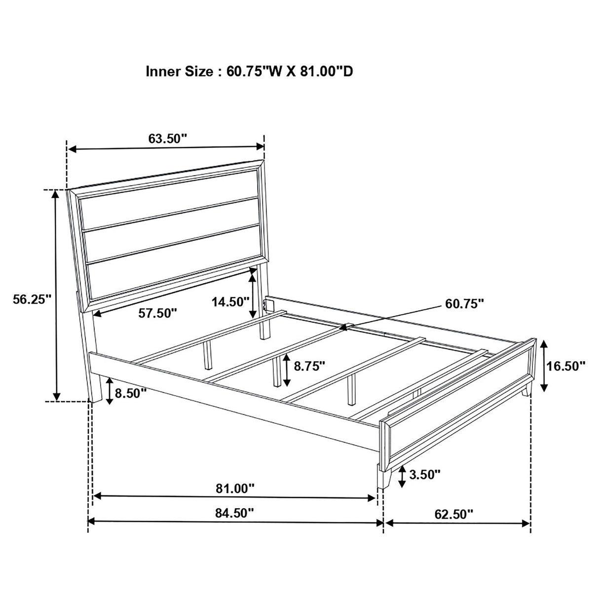 Carina - Panel Bedroom Set