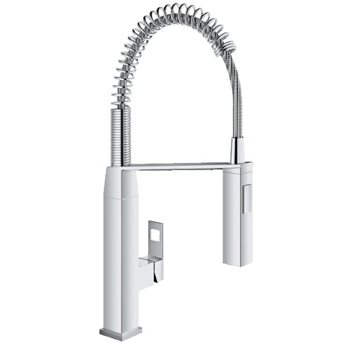 Grohe G31401000 "Eurocube" Pull-Out Spray Kitchen Faucet