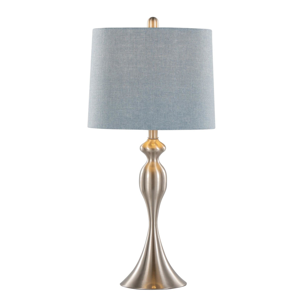 Ashland - 27" Metal Table Lamp (Set of 2) - Brushed Nickel
