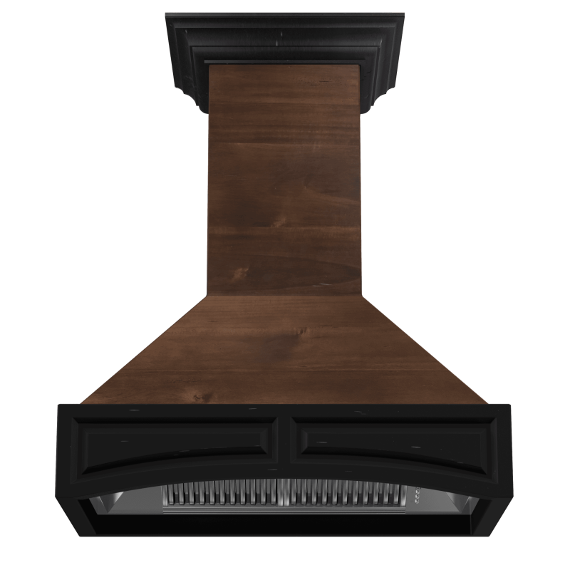 Wooden Wall Mount Range Hood - Includes Dual Remote Motor (321AR-RD) - 42 Inch / 700 - (321ARRD42) -
