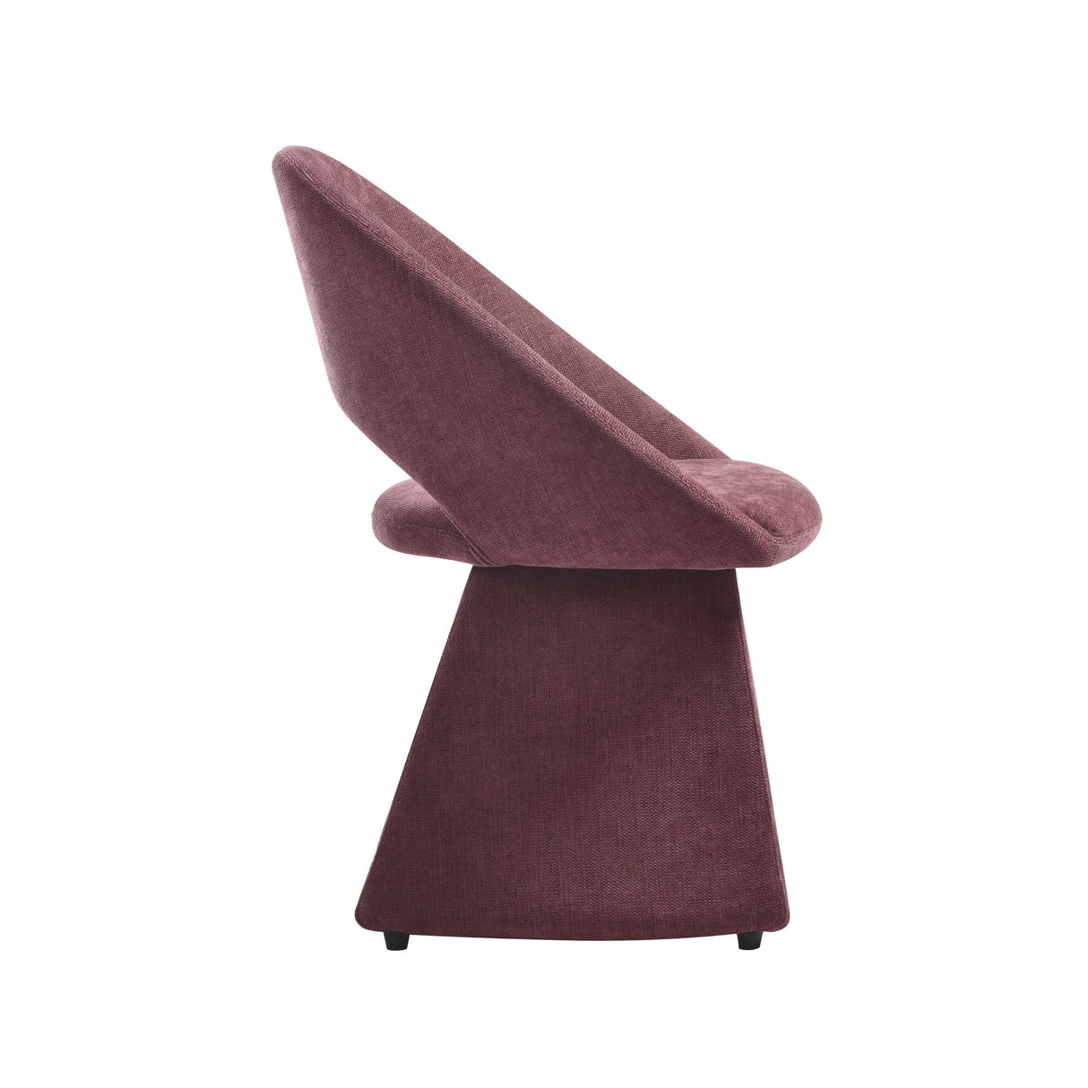 Angelina - Modern Curved Back Upholstered Dining Chair