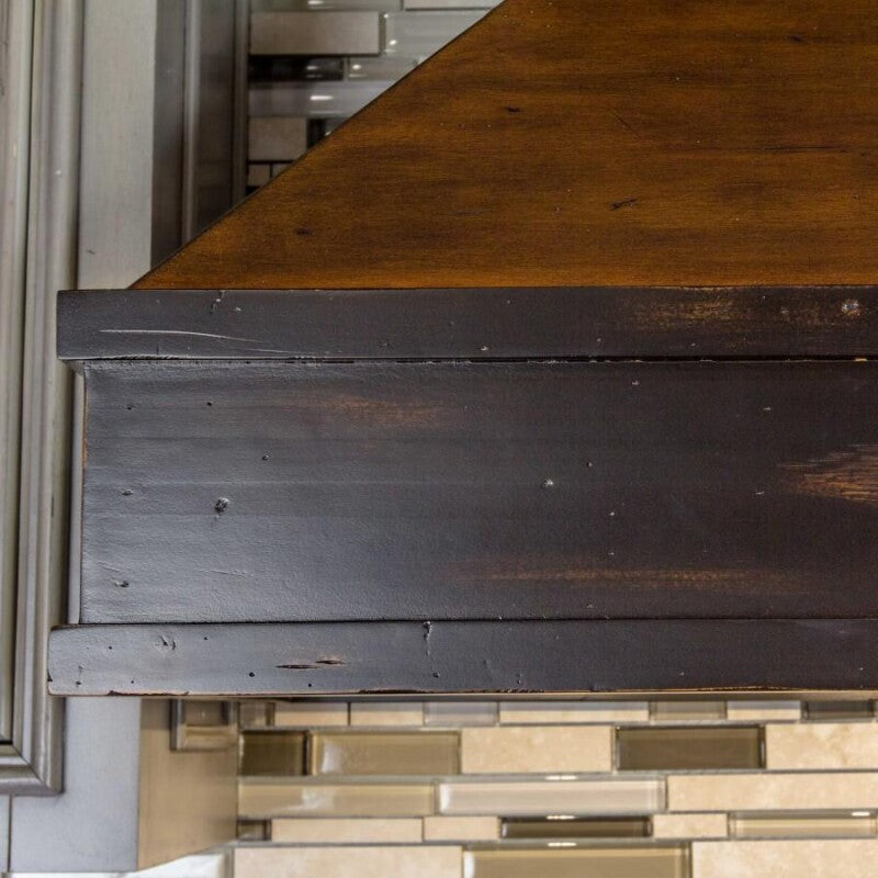 36" Ducted Wooden Wall Mount Range Hood and Hamilton - 36 inch - (329AH36) -