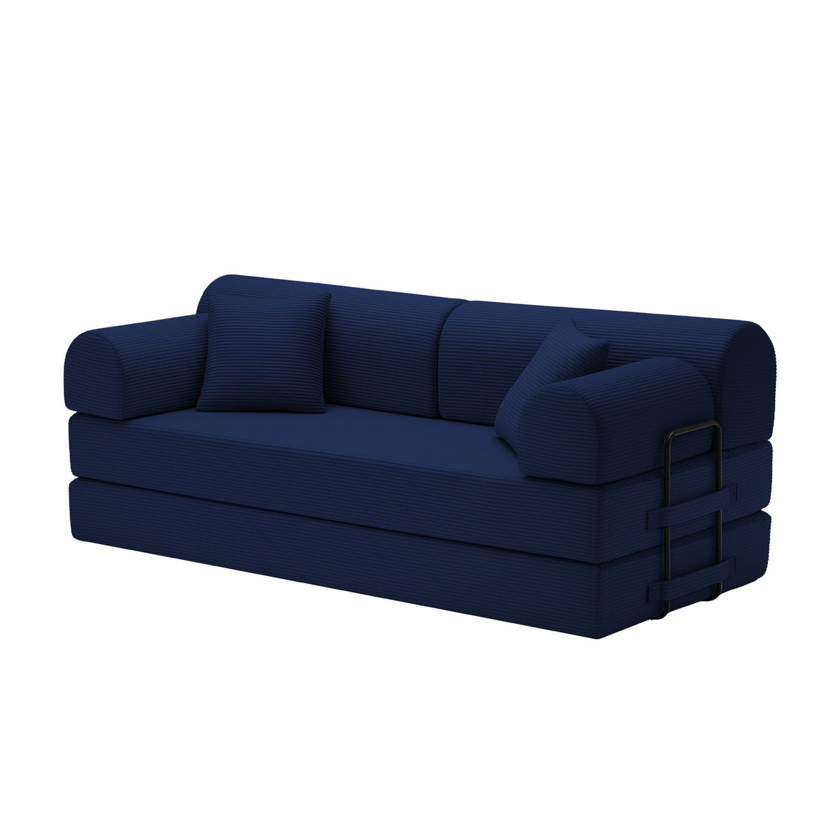 Convertible Sleeper Sofa Bed, Floor Lounge Couch For Living Room