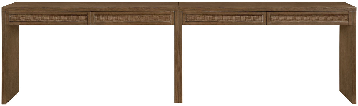 Avro - Solid Wood And Oak Veneer Desk